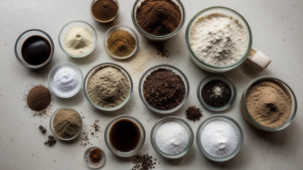 Aplicación del exfoliante de café natural sobre la piel del brazo
