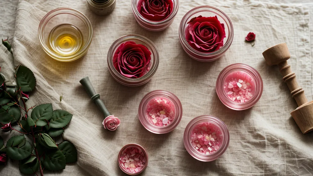 Elaboración de un tónico facial natural de rosas para piel sensible